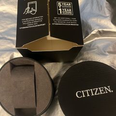 Citizen watch empty box brand new