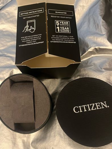 Citizen watch empty box brand new