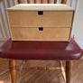 Creative Deco Mini Wooden2 Drawer Chest Image 2