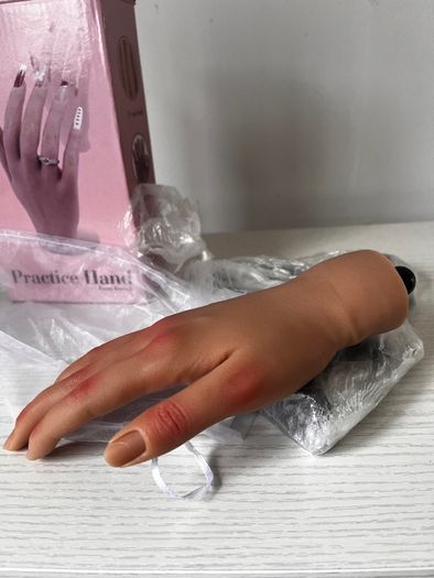 Silicone Nail Practice Hand