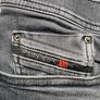 Diesel Tepphar Slim-Carrot Mens Grey Denim Jeans W30 L30 Image 9