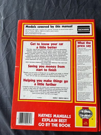 Peugeot 205 haynes manual
