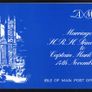 1973 Isle of Man Marriage of Princess Ann to Captain Mark Philip Commemorative Stamp Presentation Pack Image 2