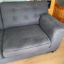 3 seater sofa and footstool Image 3