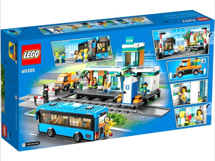 Retired Lego City Train Station  60335