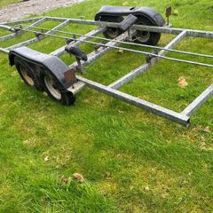 20ft twin axle boat trailer