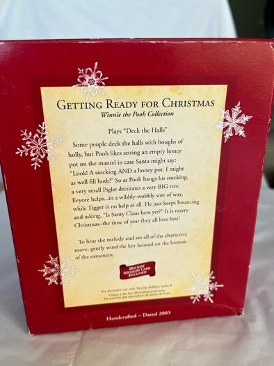 Christmas Music Box - Winnie the Pooh