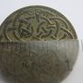 Vintage Brooch Celtic Design Scottish  Pewter Pin Brooch Image 5