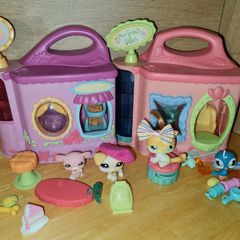 Littlest Pet Shop Doggie Diner and Purrfection Salon