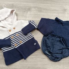 Baby Jacket+bloomer set 6-12M