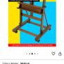 Meeden Adjustable dark wooden art easel Image 9