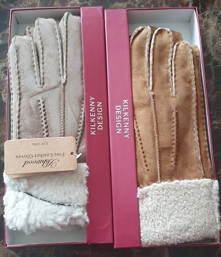 Ashwood Kilkenny design fine leather gloves M/L, S/M
