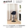 Rica Barstool with Footrest - Midnight Blue Image 3