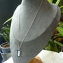 Sterling Silver 925 Mother of Pearl Set. Pendant, Bangle and Earrings. Hallmarked London 2006 Image 4