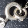 silver amber necklace Image 3