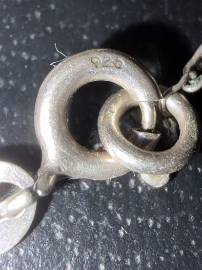 silver amber necklace