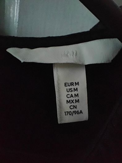 Black Frilled mini dress  size M, from H&M