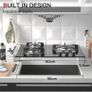 Glass Gas Hob 3 burners Image 5