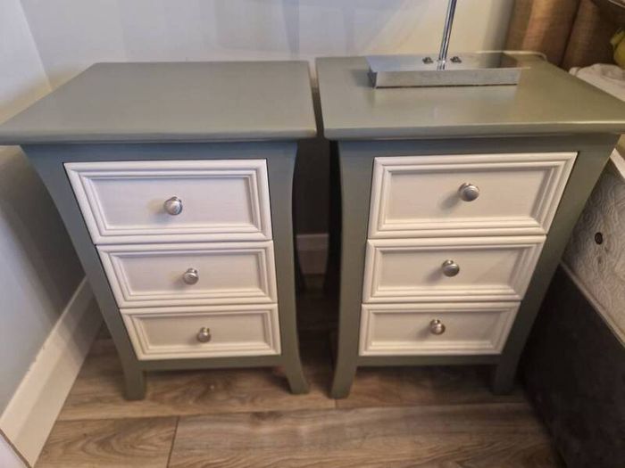 wooden bedside lockers