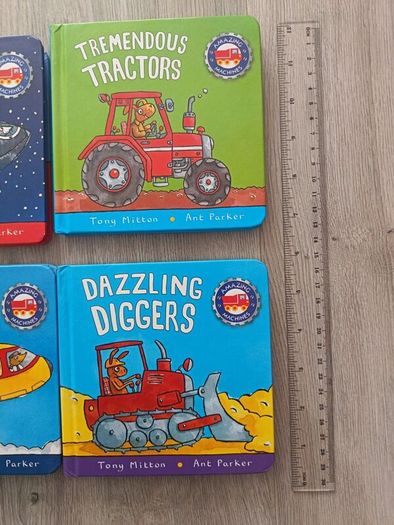 Amazing Machines Series by Tony Mitton
