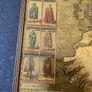 Ireland by Joan Bleau Gold Foiled Map Framed Image 3