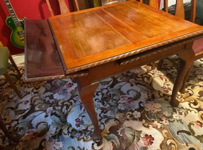 Vintage mahogany dining table