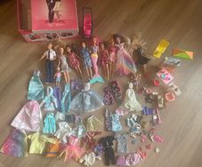 Barbie dolls and accessories