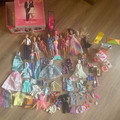 Barbie dolls and accessories