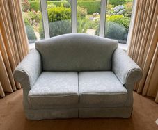 green couches