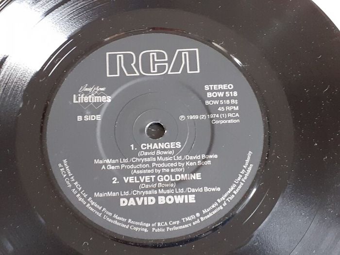 David Bowie 7"