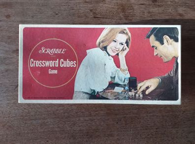 Scrabble - Crossword Cubes Game - 1968