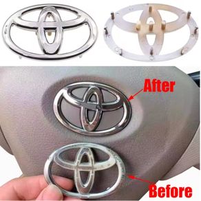 Toyota steering wheel emblem - FREE POST