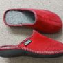 Red ladies slippers, size 37 Image 2