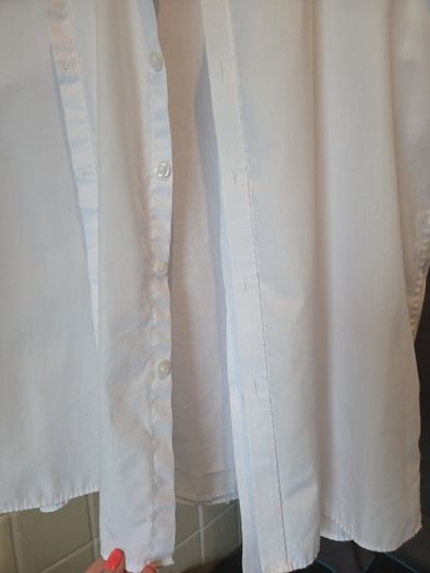 2 M&S boys age 13-14 short sleeve white shirts regular fit