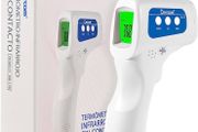 Forehead Thermometer for Adults Non Contact Infrared Children Thermometer Digital Baby Thermometer 3 in 1 Forehead Thermometer with Instant Reading, Fever Alarm