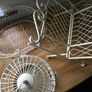 Basket, hanging plant cage and paper stand Image 2