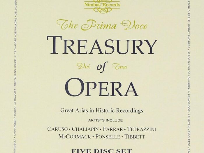 Treasury Of Opera. Vol. 2. 5 x CD Boxset. Free Postage!