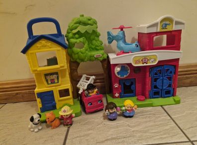 Little people fisher price animal rescue playset