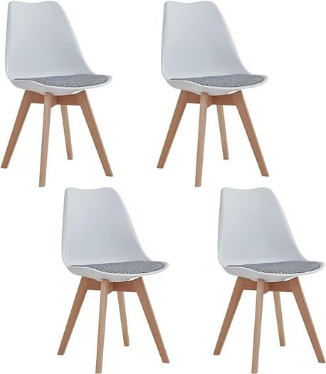 Set of 4 High quality retro styled dining chairs