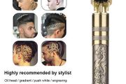 Hair Clipper Three Speed Regulation Smooth Head Electric Push Oil Head Electric Push Hair Salon Shaver Hair Clipper