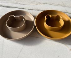 Liewood Silicone Plates Gordon Bear Set of Two