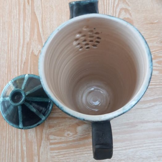 Eric Leaper, Newlyn Pottery Coffee Pot