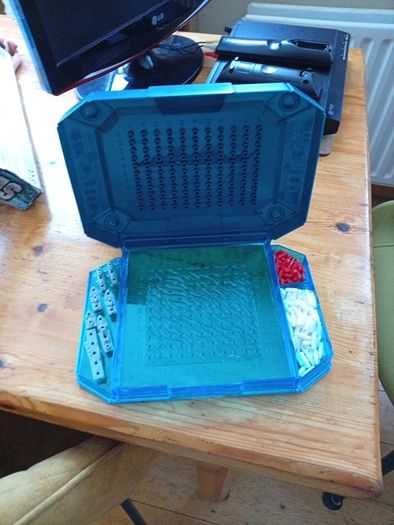 Battleship/Sea Battle board game.