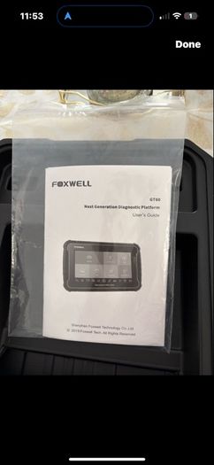 Bluetooth FOXWELL GT60 OBD2 Diagnostic Tool Full System Active Test Car Code Reader 24 Reset Service Professional OBD 2 Automotive Scanner