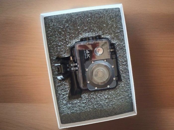 New 4K Action Camera Waterproof with Remote Control and Accessories