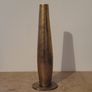 Antique trench art brass candlestick Image 2