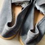 Original Loro Piana Summer Walk Suede Loafers - Size 43 UK 9 (Excellent Condition) Image 4