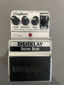 DigiTech X-Series DigiDelay 7 mode stereo delay