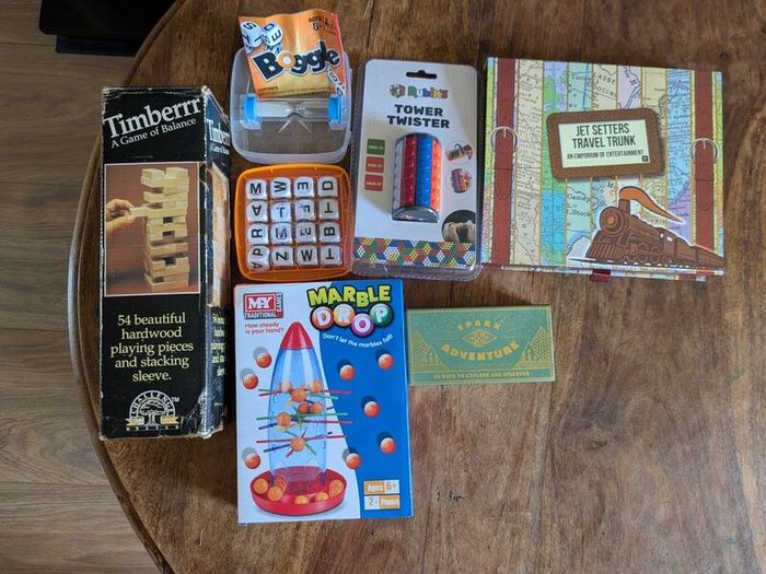 Selection of board games
