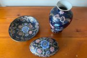 Vintage TOYO H.F.P. Macau Porcelain - 3 Piece Set